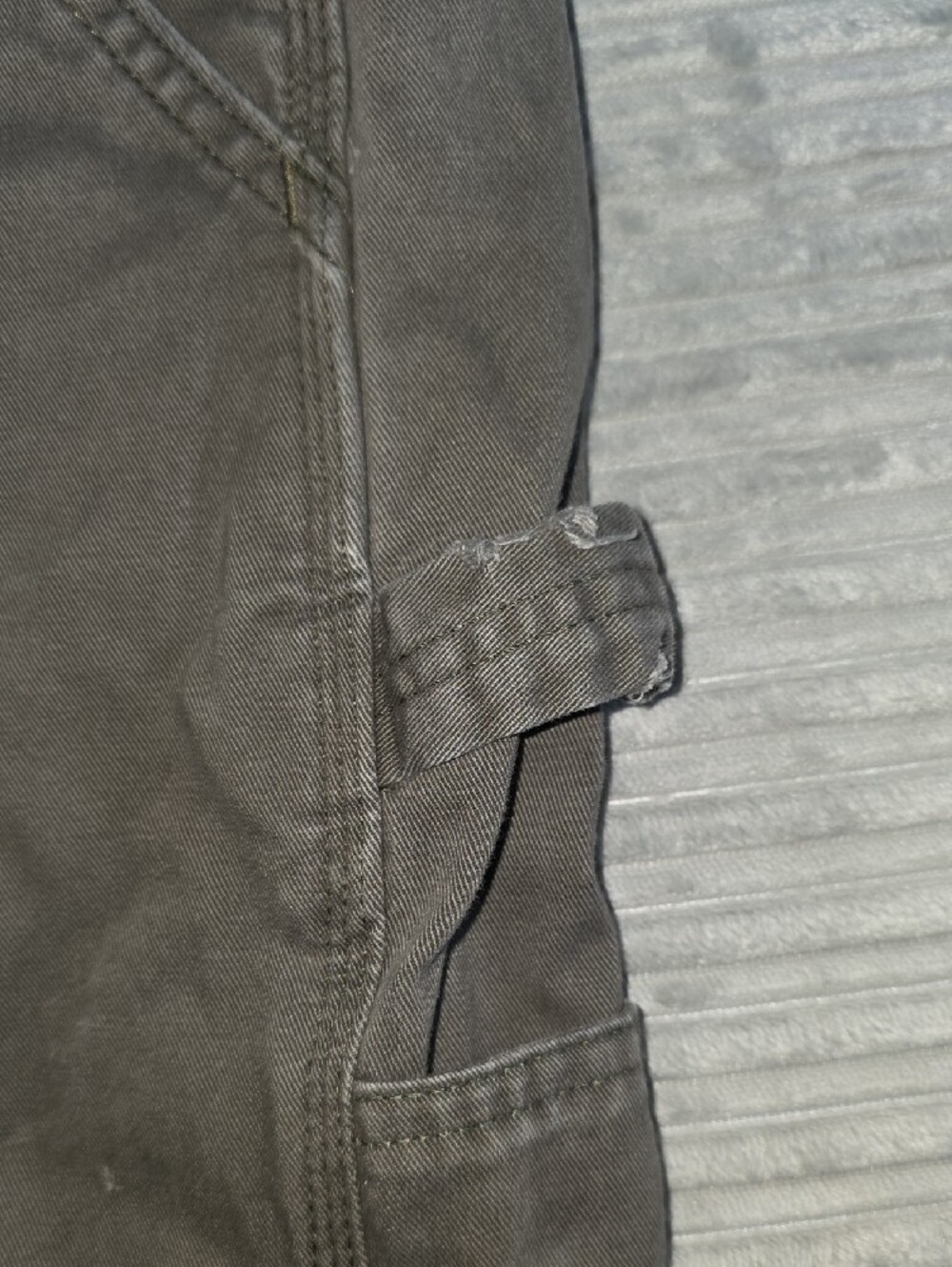 Carhartt Men's Cargo Pants Green Brown Workwear - Picture 6 of 8